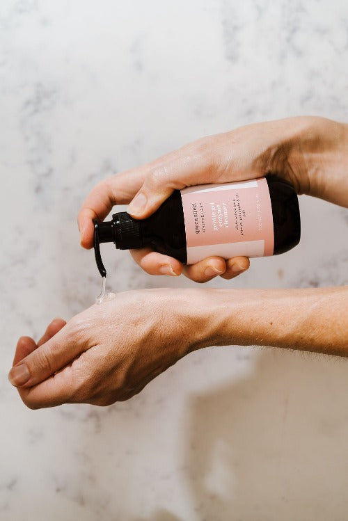 Gel Enzyme Cleanser works hard to remove all make-up, oil and surface dirt