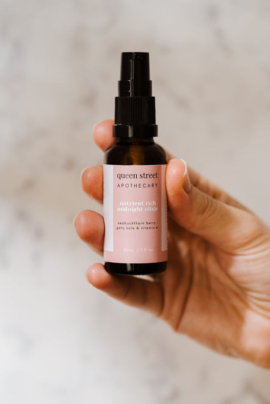 100% vegan nutrient-rich midnight elixir Queen Street Apothecary