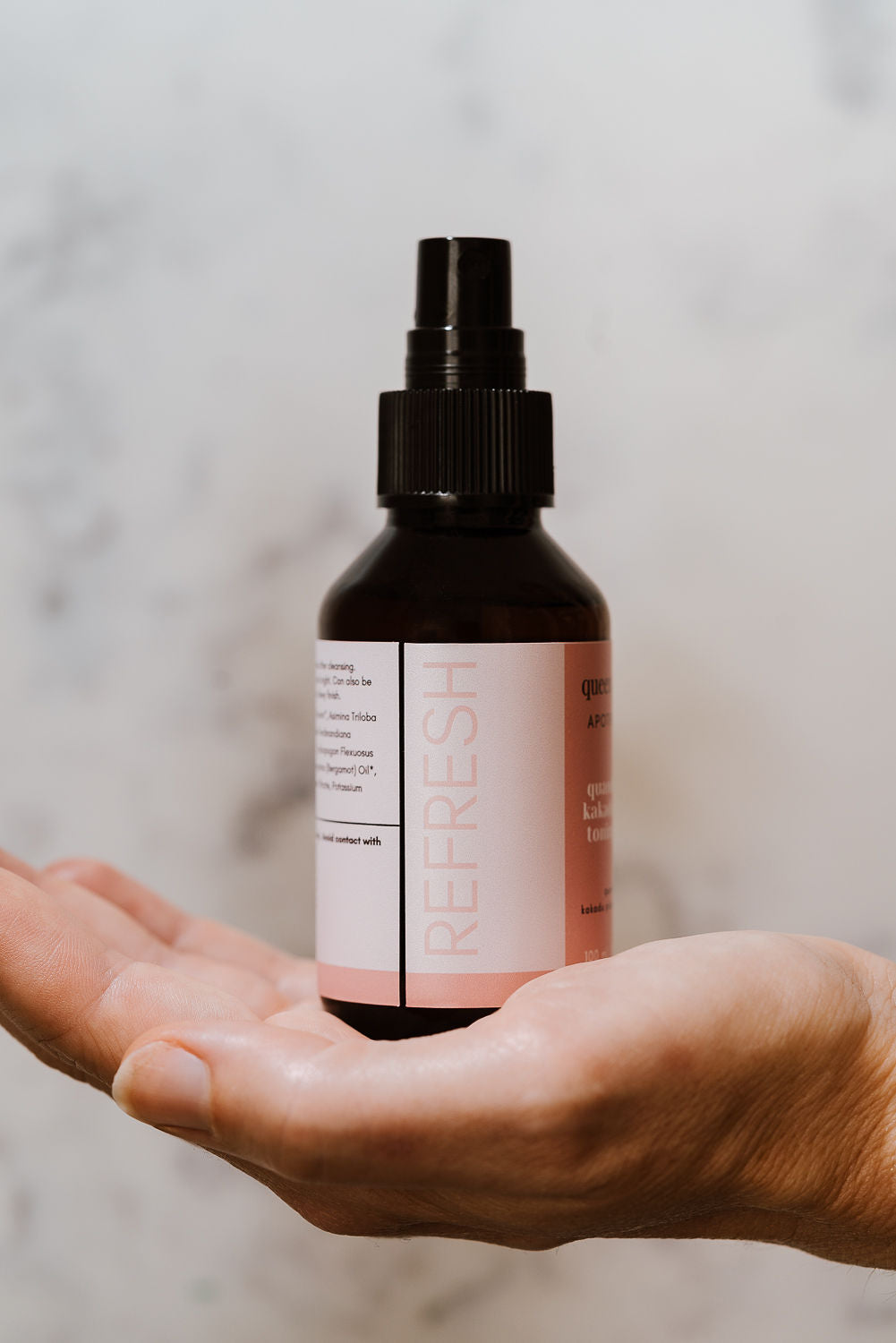 quandong + kakadu plum toning mist 100% vegan, plant-based active ingredients