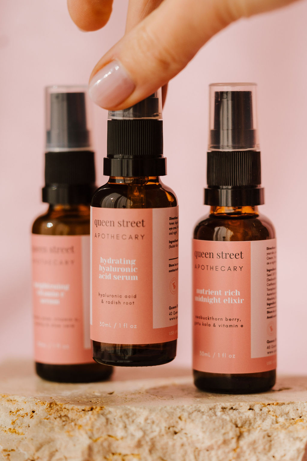 The Sisters Three Serum Set